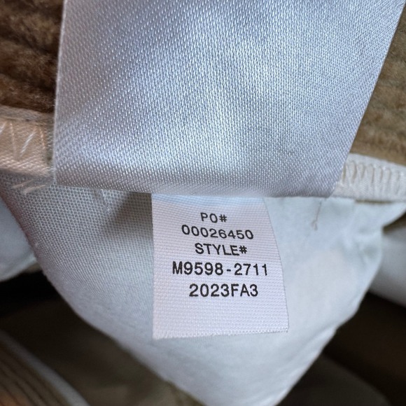 Vince Classic Fit Owen 5 Pocket Corduroy Pants Mens Size 33 Tan - Picture 8 of 9